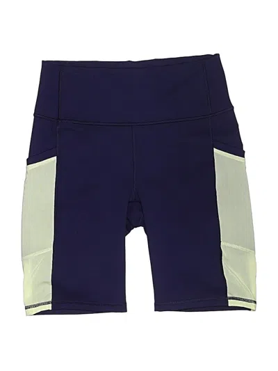 Pre-owned Fabletics Athletic Shorts In Blue