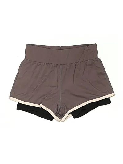Pre-owned Fabletics Athletic Shorts In Brown