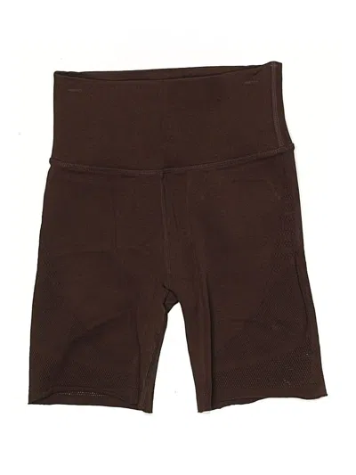 Pre-owned Fabletics Athletic Shorts In Brown
