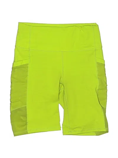 Pre-owned Fabletics Athletic Shorts In Green