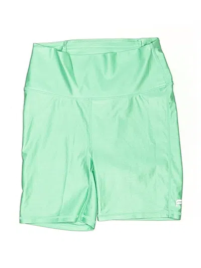 Pre-owned Fabletics Athletic Shorts In Green