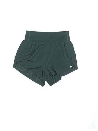 Pre-owned Fabletics Athletic Shorts In Green