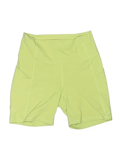 Pre-owned Fabletics Athletic Shorts In Green