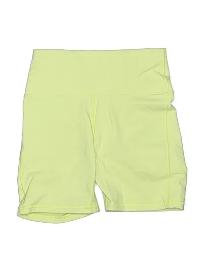 Pre-owned Fabletics Athletic Shorts In Green