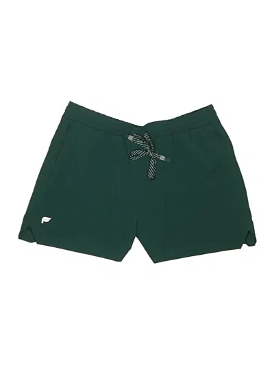 Pre-owned Fabletics Athletic Shorts In Green