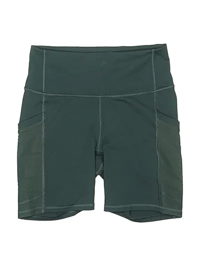 Pre-owned Fabletics Athletic Shorts In Green