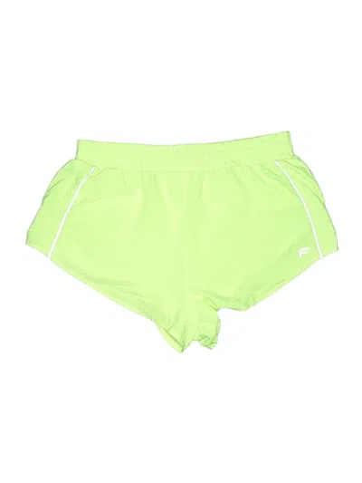 Pre-owned Fabletics Athletic Shorts In Green