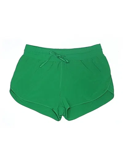 Pre-owned Fabletics Athletic Shorts In Green