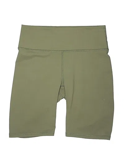 Pre-owned Fabletics Athletic Shorts In Green