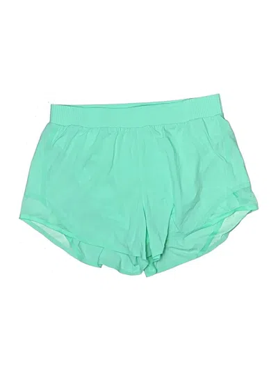 Pre-owned Fabletics Athletic Shorts In Green