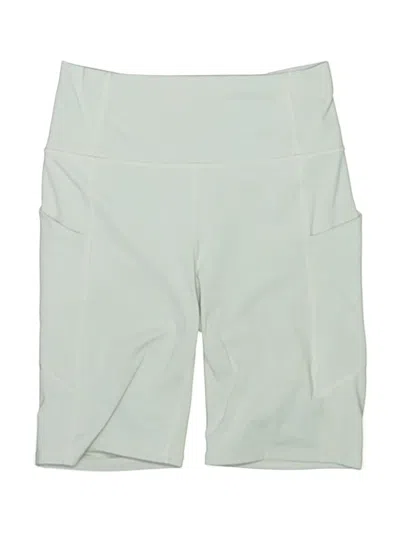 Pre-owned Fabletics Athletic Shorts In Green
