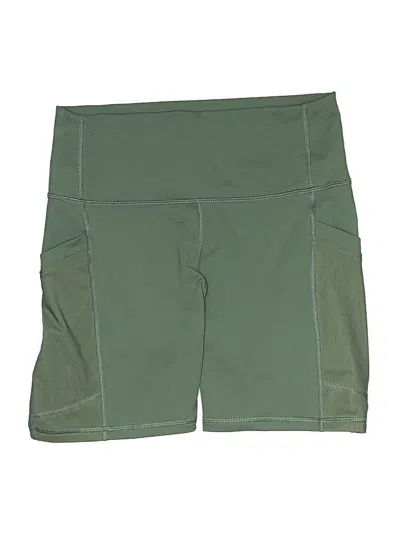 Pre-owned Fabletics Athletic Shorts In Green