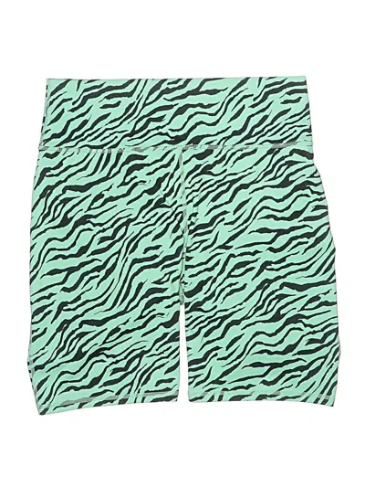 Pre-owned Fabletics Athletic Shorts In Green