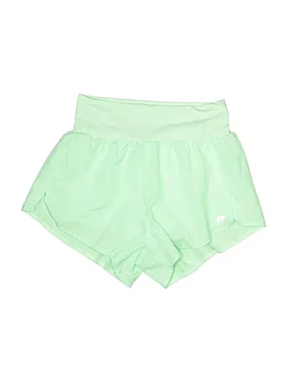 Pre-owned Fabletics Athletic Shorts In Green