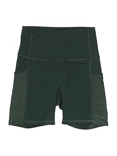 Pre-owned Fabletics Athletic Shorts In Green