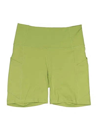 Pre-owned Fabletics Athletic Shorts In Green