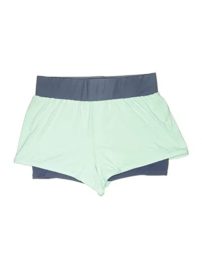 Pre-owned Fabletics Athletic Shorts In Green