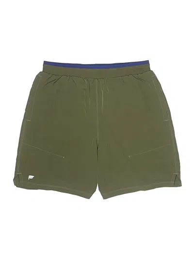 Pre-owned Fabletics Athletic Shorts In Green