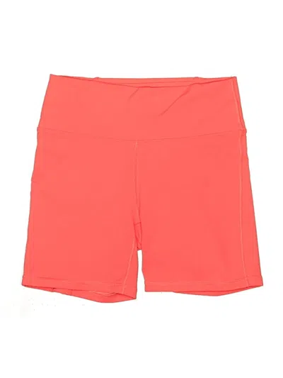 Pre-owned Fabletics Athletic Shorts In Orange
