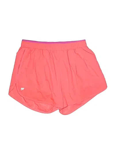 Pre-owned Fabletics Athletic Shorts In Pink