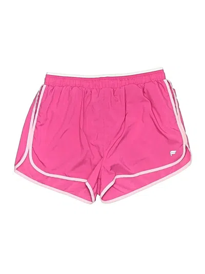 Pre-owned Fabletics Athletic Shorts In Pink