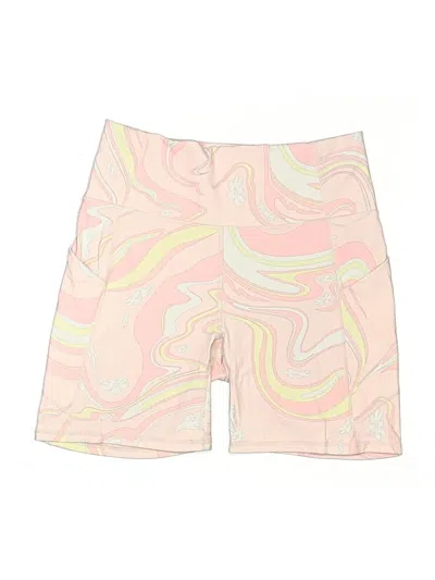 Pre-owned Fabletics Athletic Shorts In Pink