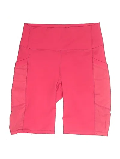Pre-owned Fabletics Athletic Shorts In Pink