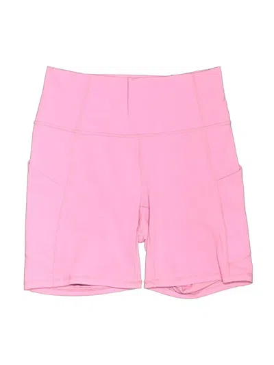 Pre-owned Fabletics Athletic Shorts In Pink