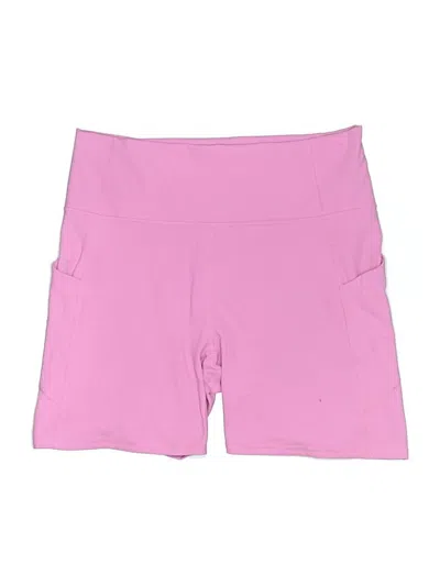 Pre-owned Fabletics Athletic Shorts In Pink
