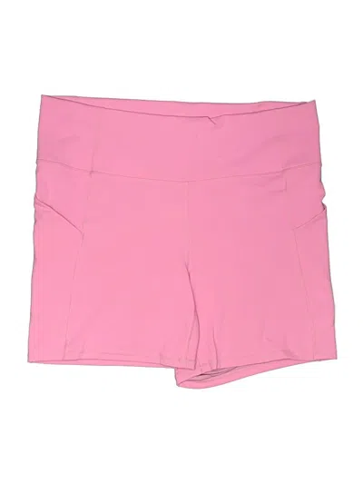 Pre-owned Fabletics Athletic Shorts In Pink