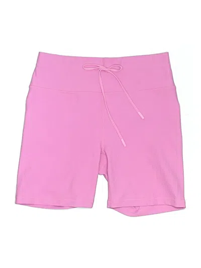 Pre-owned Fabletics Athletic Shorts In Pink