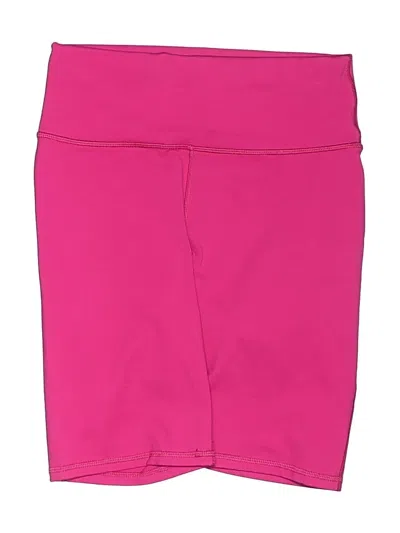 Pre-owned Fabletics Athletic Shorts In Pink