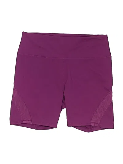 Pre-owned Fabletics Athletic Shorts In Purple