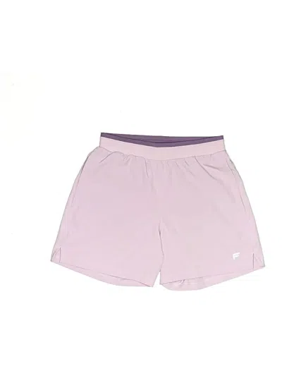 Pre-owned Fabletics Athletic Shorts In Purple