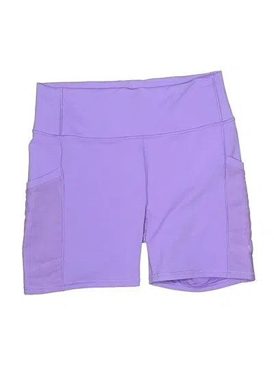 Pre-owned Fabletics Athletic Shorts In Purple
