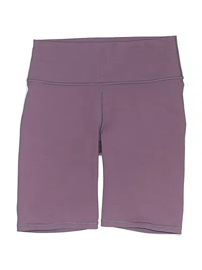 Pre-owned Fabletics Athletic Shorts In Purple