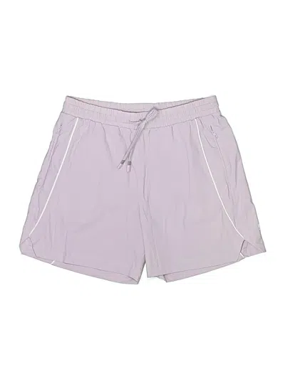 Pre-owned Fabletics Athletic Shorts In Purple