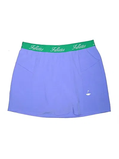 Pre-owned Fabletics Athletic Shorts In Purple