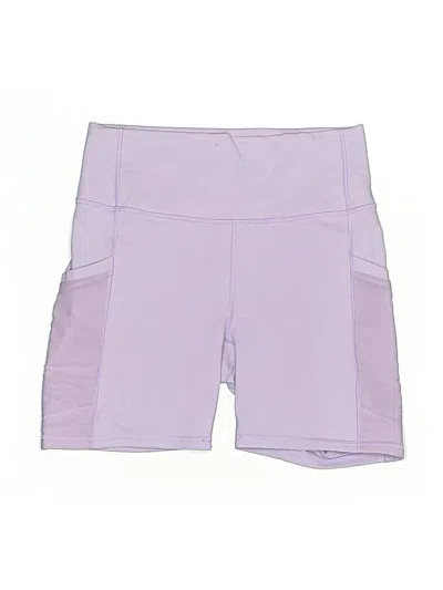 Pre-owned Fabletics Athletic Shorts In Purple