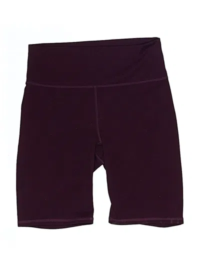 Pre-owned Fabletics Athletic Shorts In Purple