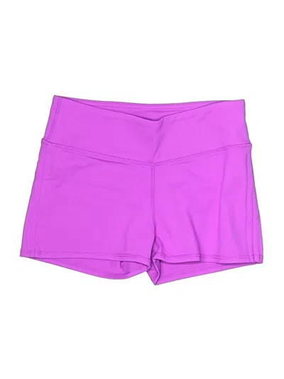 Pre-owned Fabletics Athletic Shorts In Purple