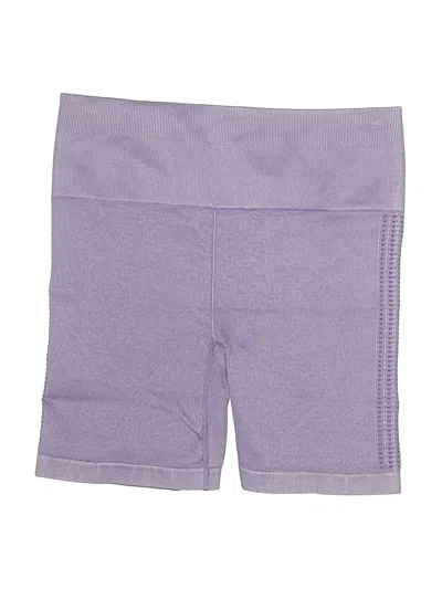 Pre-owned Fabletics Athletic Shorts In Purple