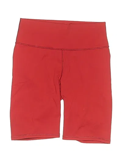 Pre-owned Fabletics Athletic Shorts In Red