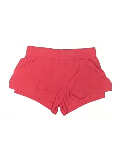 Pre-owned Fabletics Athletic Shorts In Red