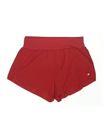 Pre-owned Fabletics Athletic Shorts In Red