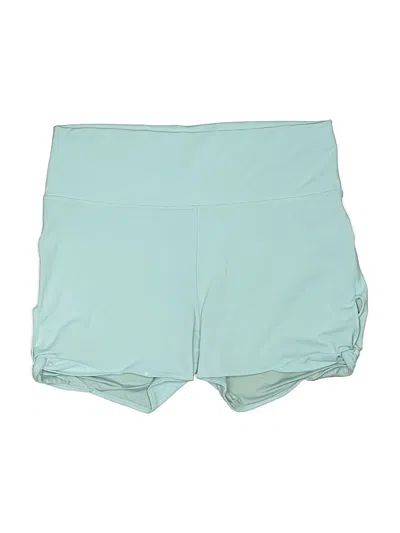 Pre-owned Fabletics Athletic Shorts In Teal