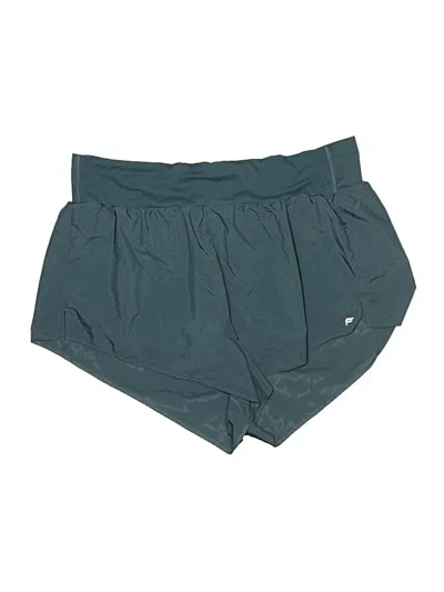 Pre-owned Fabletics Athletic Shorts In Teal