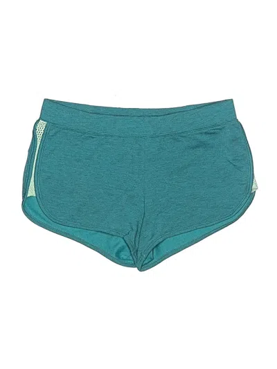 Pre-owned Fabletics Athletic Shorts In Teal