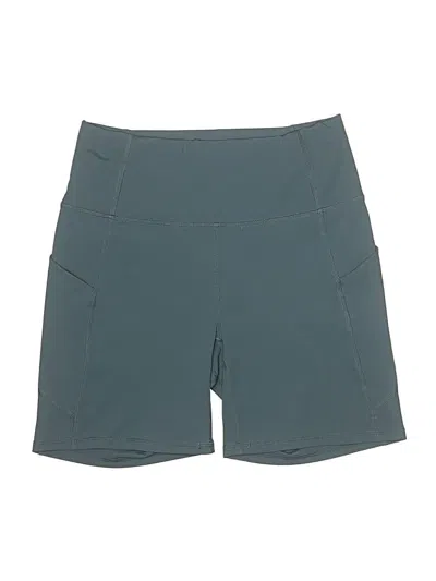 Pre-owned Fabletics Athletic Shorts In Teal