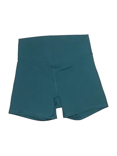Pre-owned Fabletics Athletic Shorts In Teal